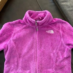 North Face fleece girls size medium 10-12.